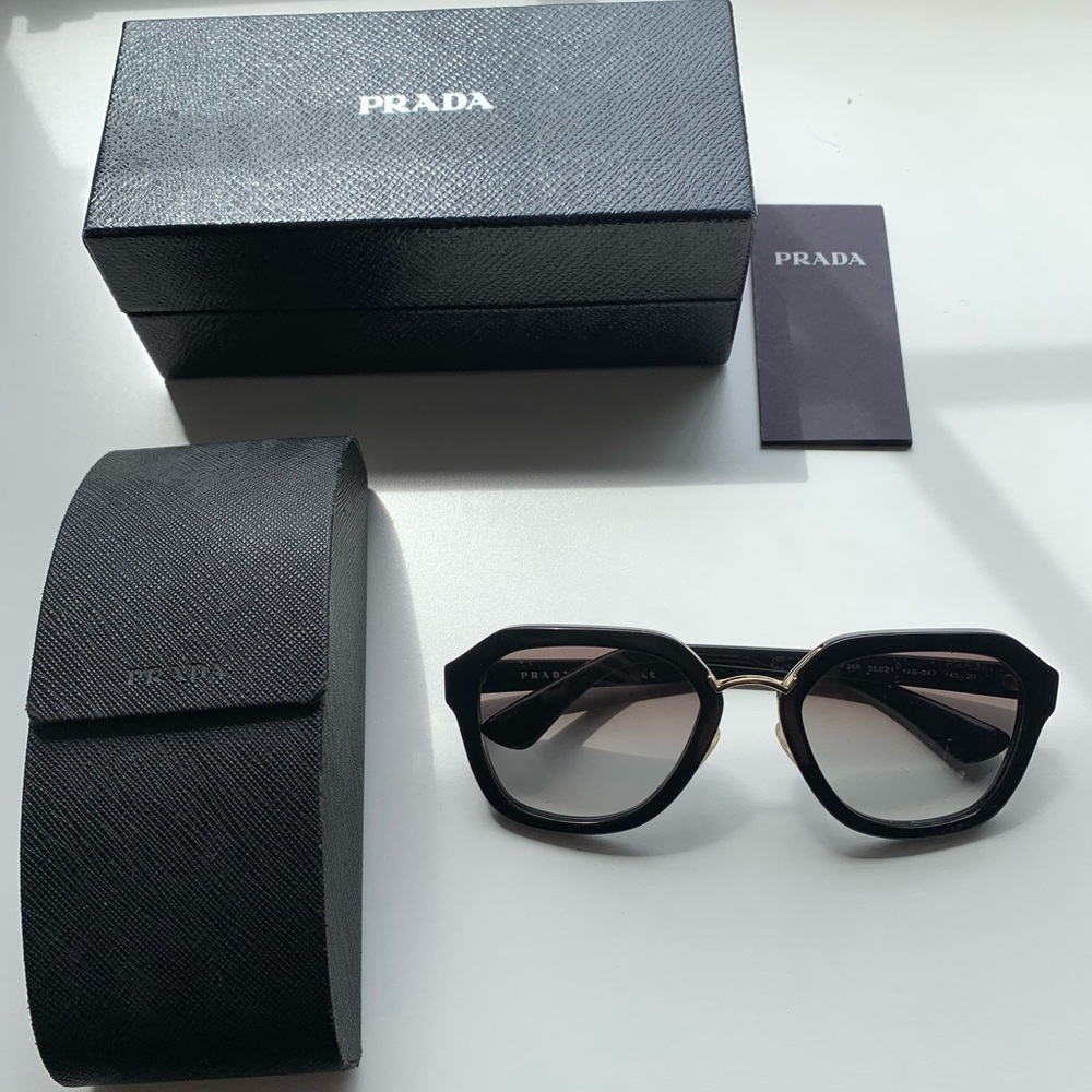 Black Prada sunglasses
